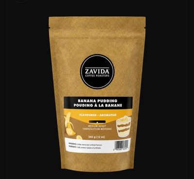 ZAVIDA - BANANA PUDDING BEANS (12 OZ)