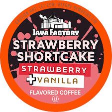 JAVA FACTORY - STRAWBERRY SHORTCAKE 40 K-CUPS