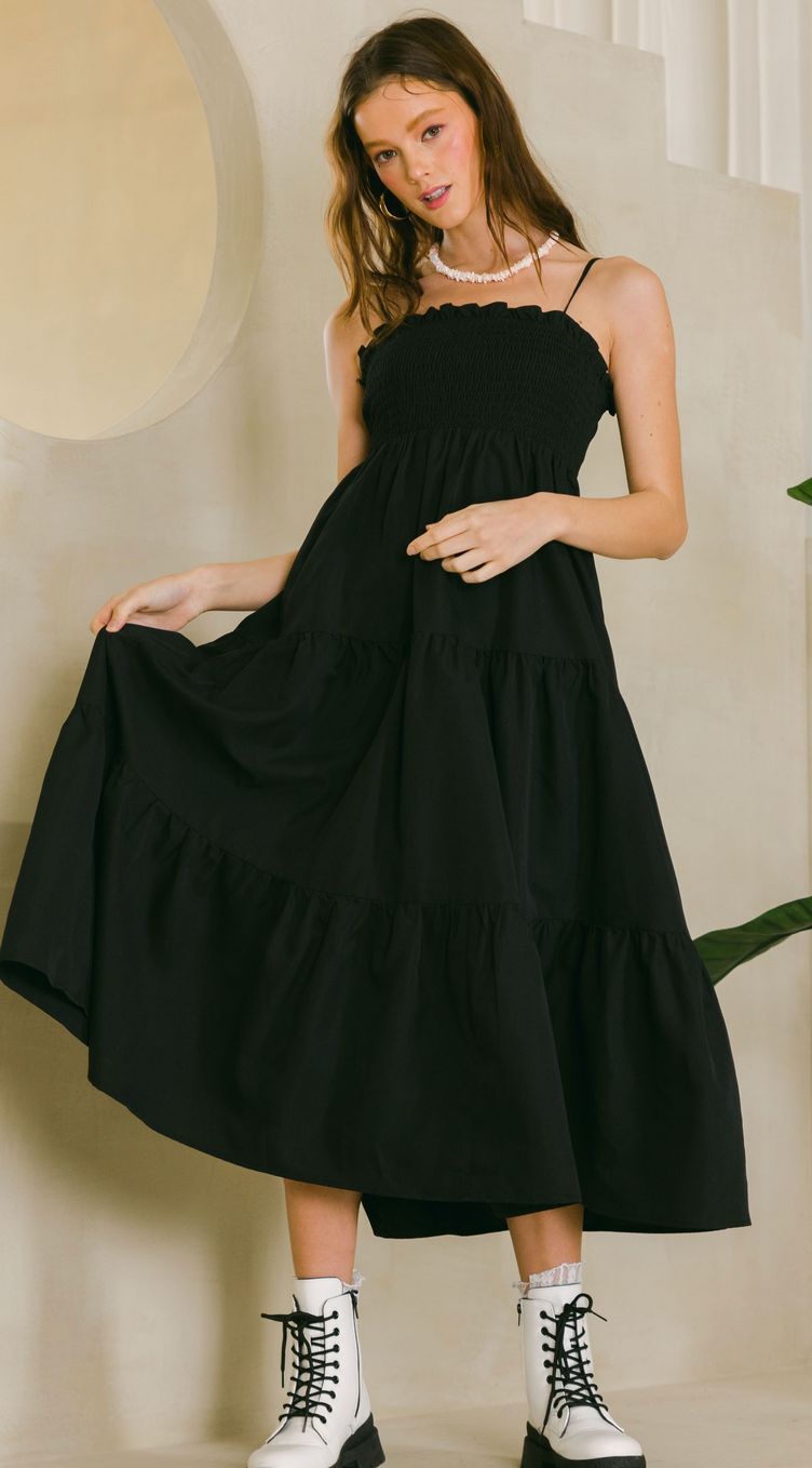 jane dress- black