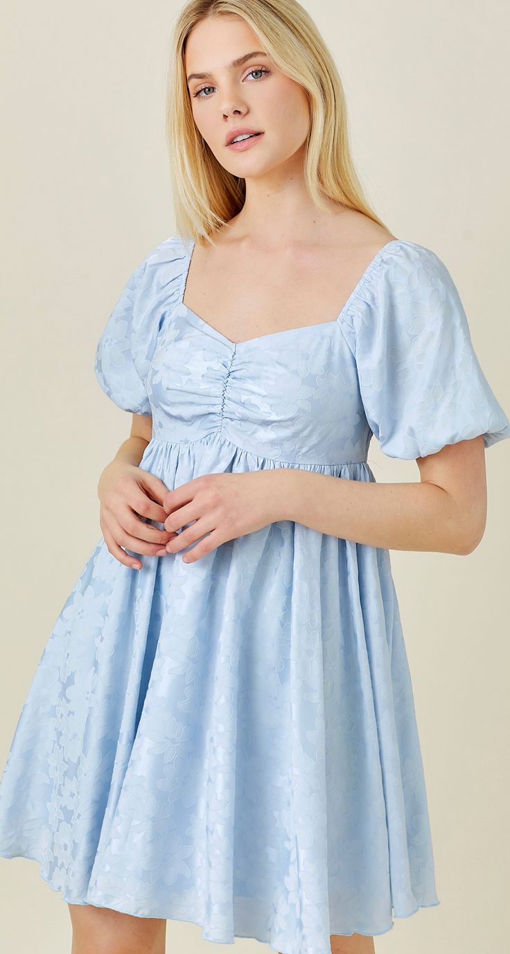stella dress- light blue