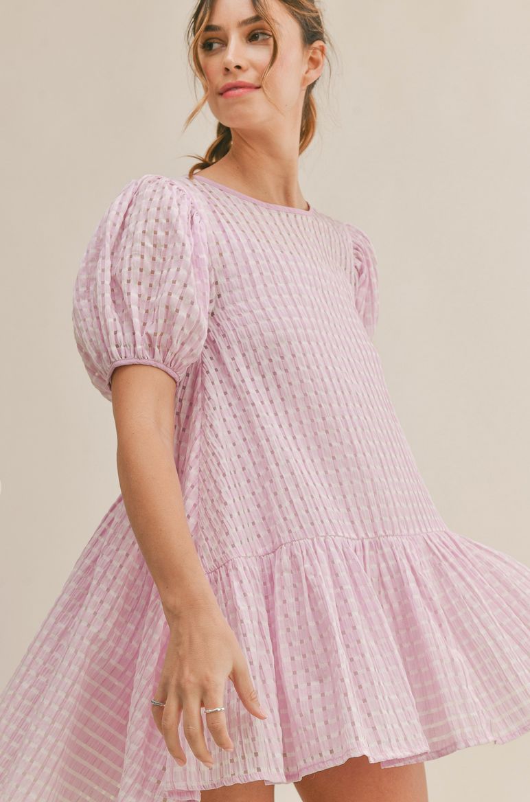 amelia dress- lavender 