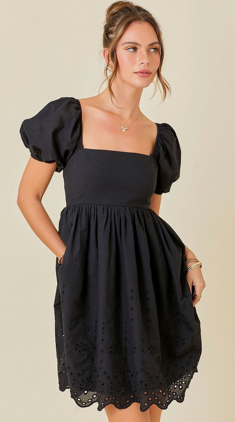 kaila dress- black