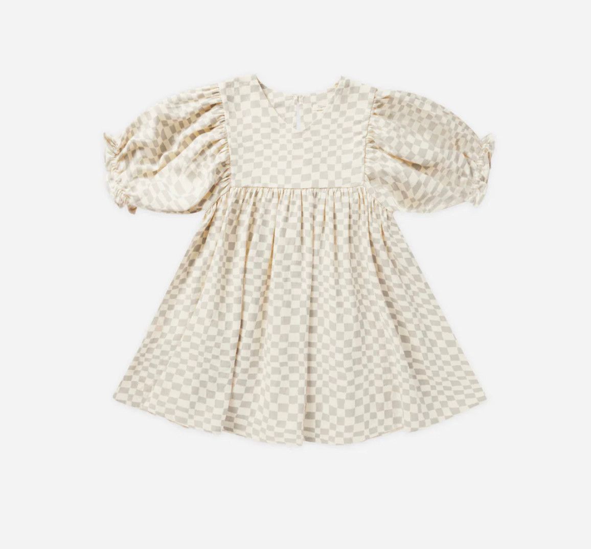 jolene dress- dove check