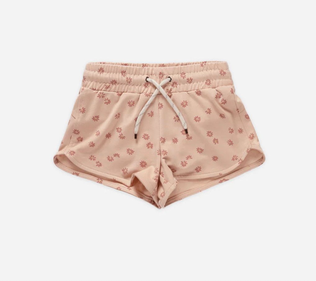 speed short- pink daisy