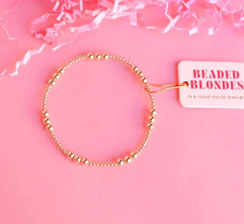ILY bracelet- gold