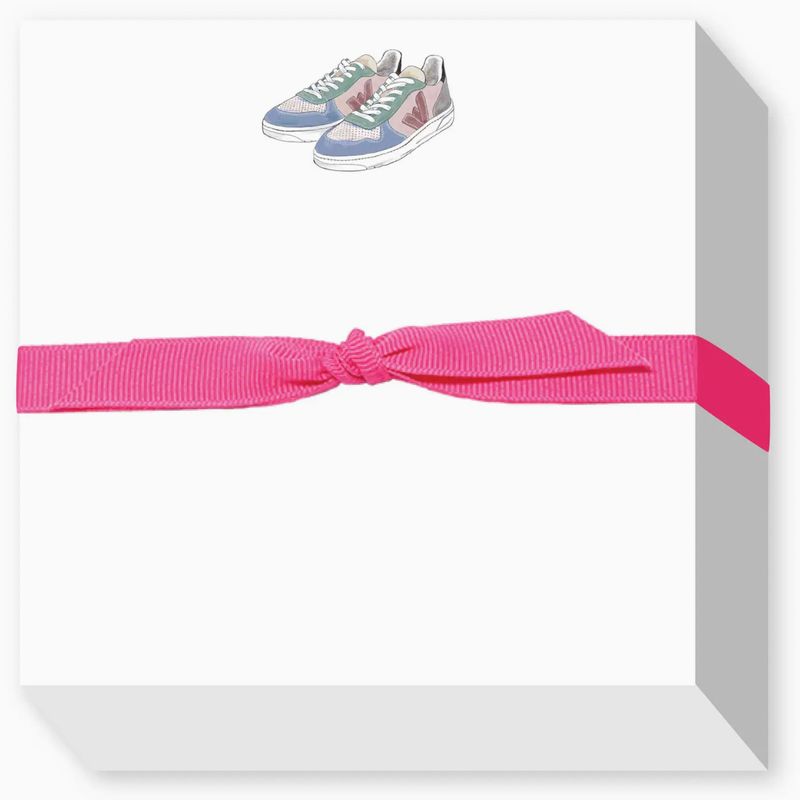 suede sneakers chubbie notepad
