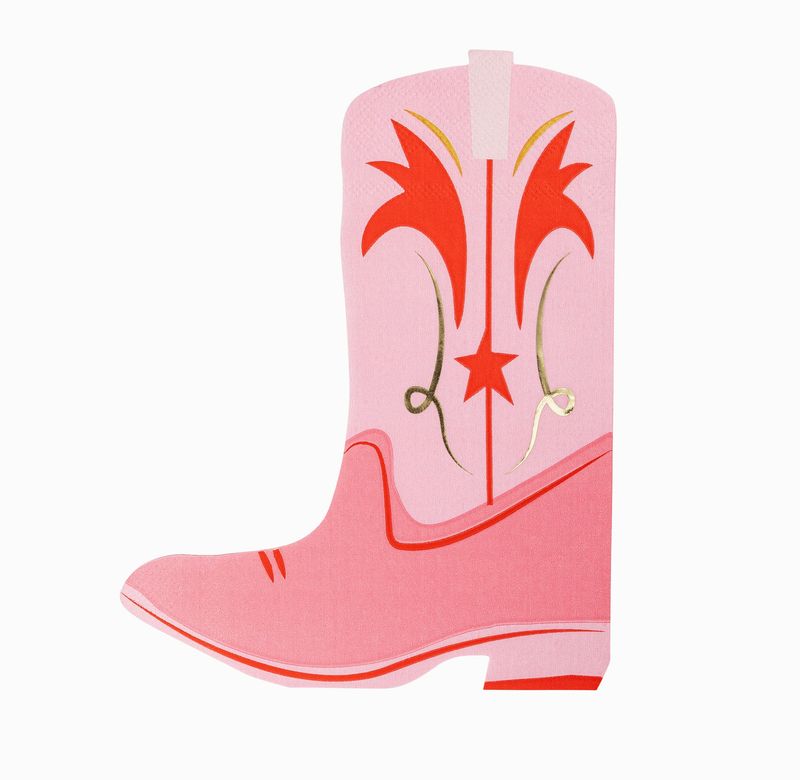 cowgirl boots napkins