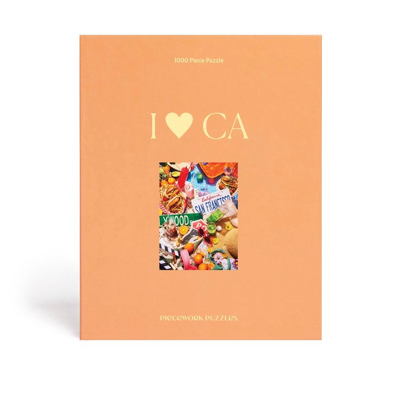 I heart CA 1000pc puzzle