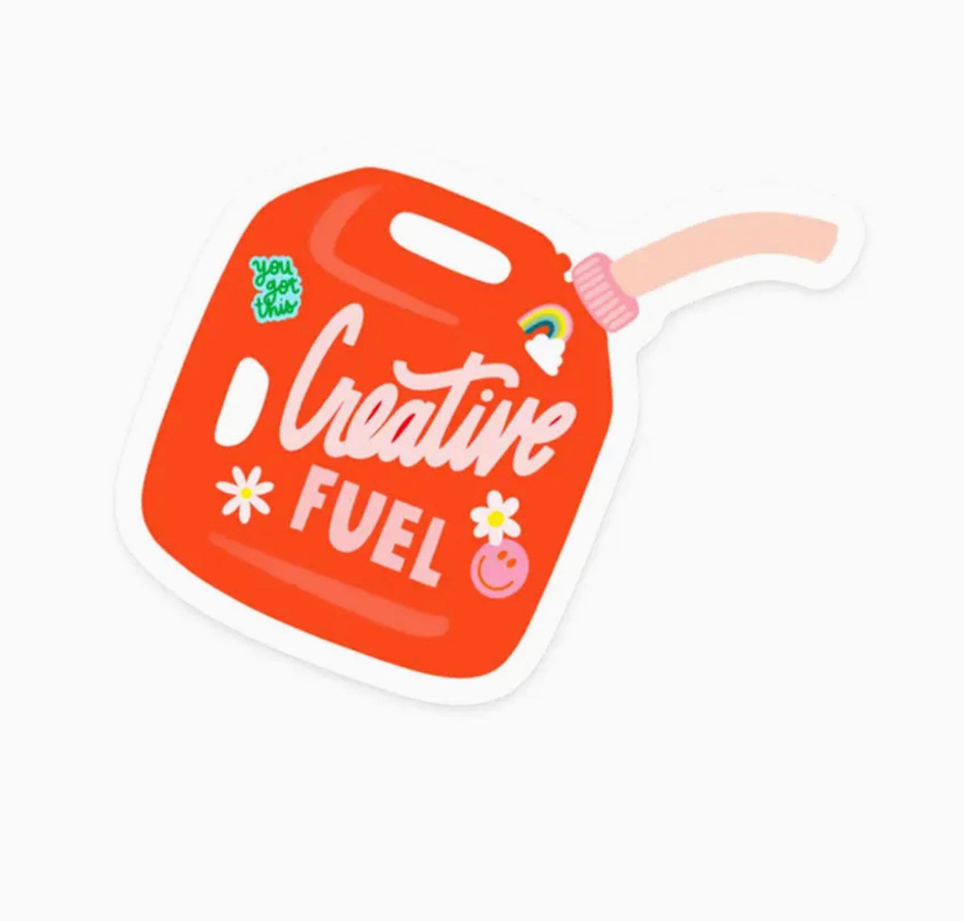 creative fuel sticker