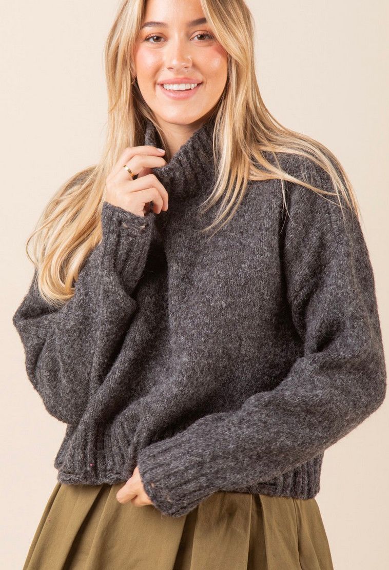 sophia mock sweater