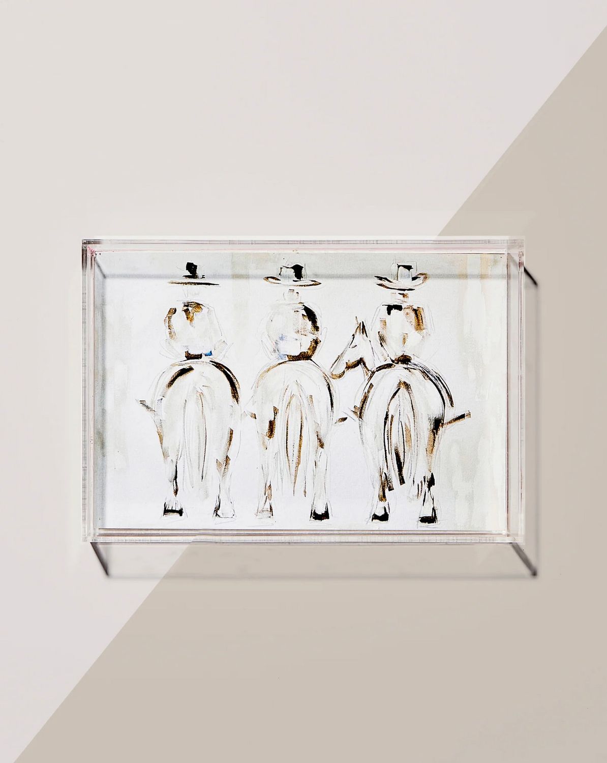 three amigos small tray