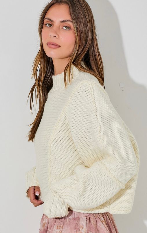 ellie sweater- cream