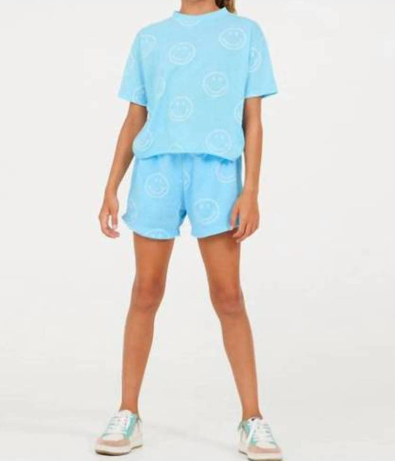 allover smiley tee