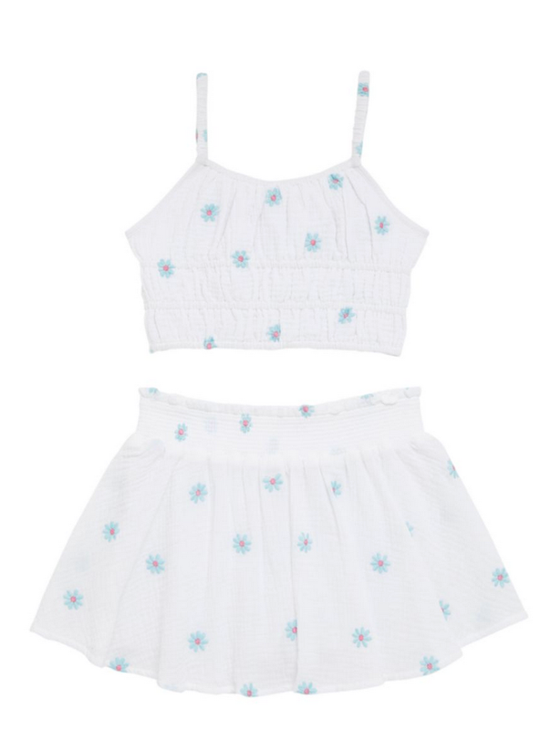 slate combo skort