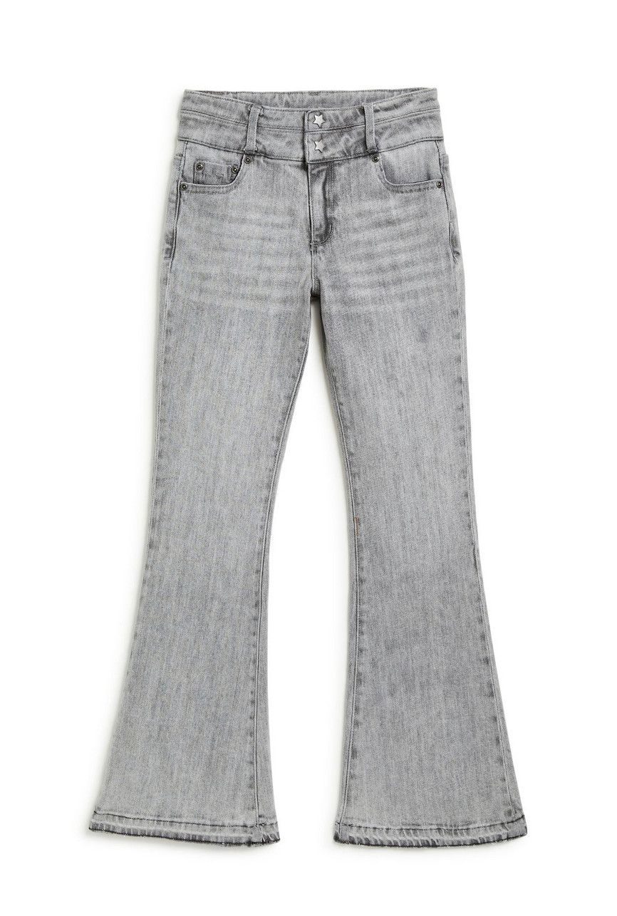 high waist flare jean