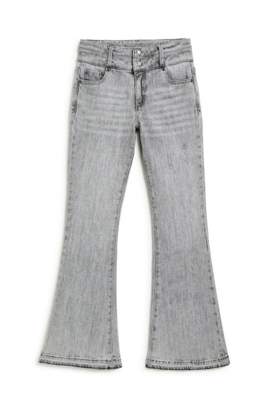 high waist flare jean