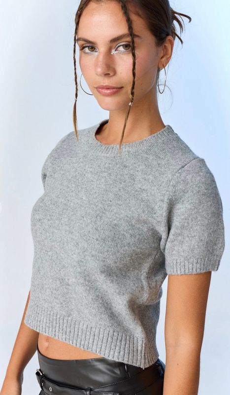 sofia ribbed knit top