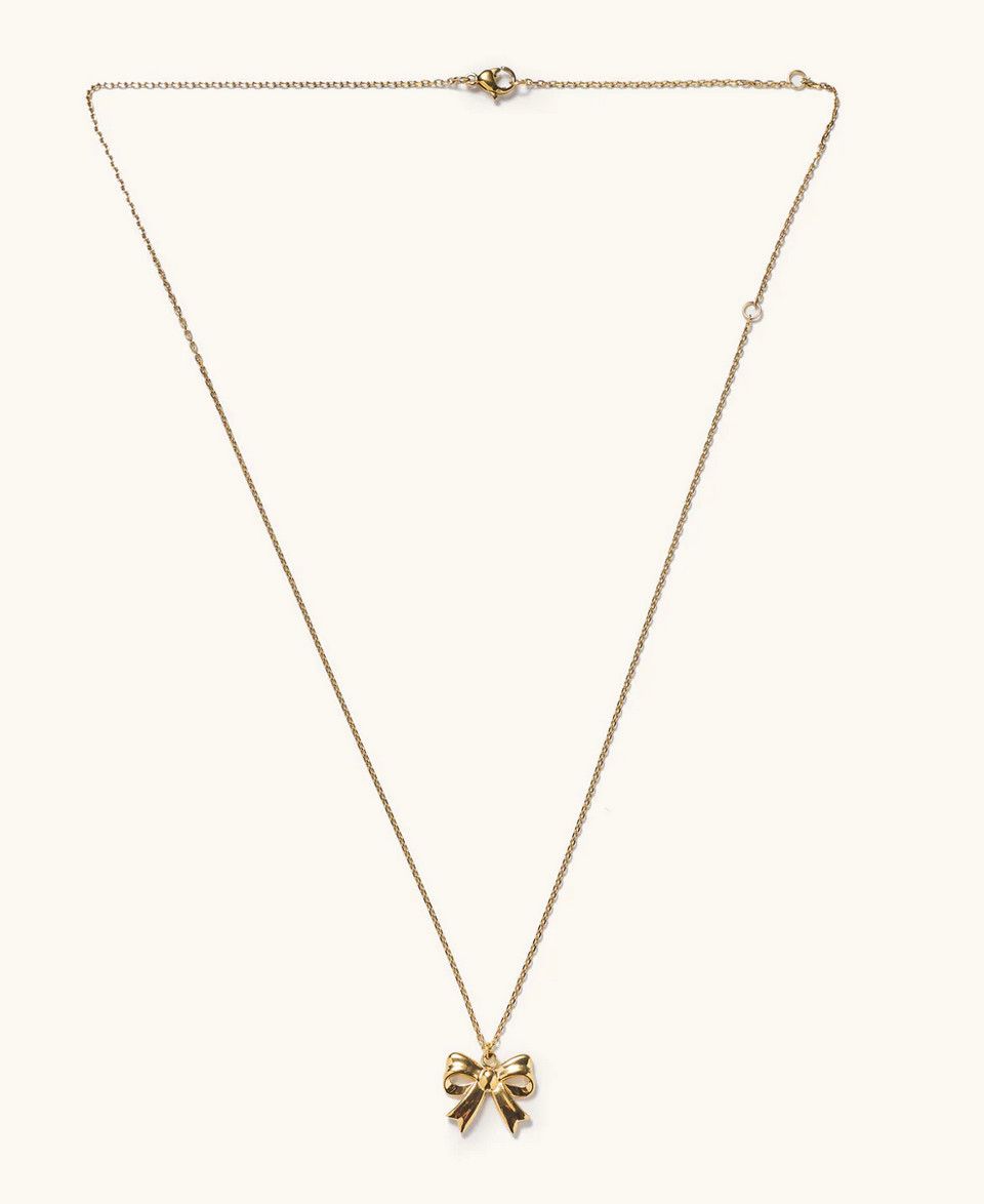 bow necklace