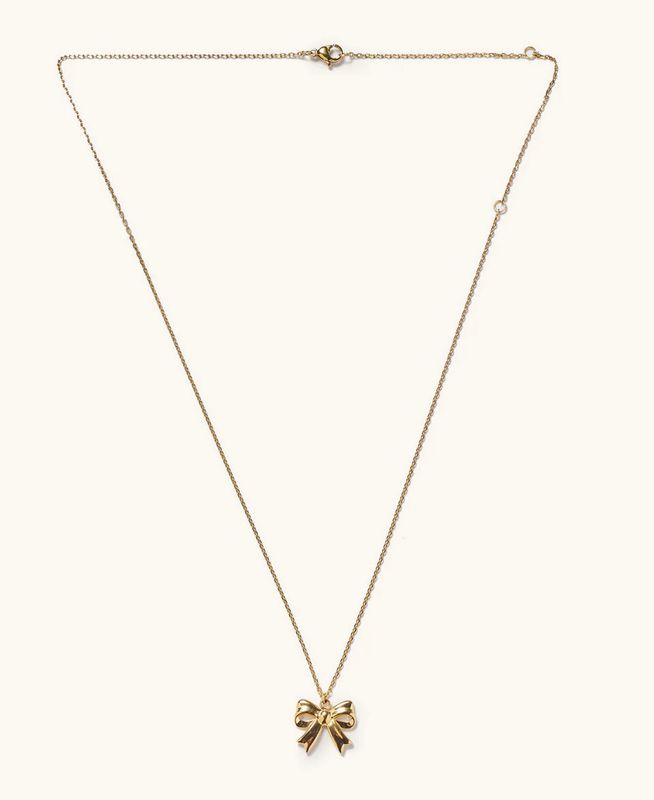 bow necklace