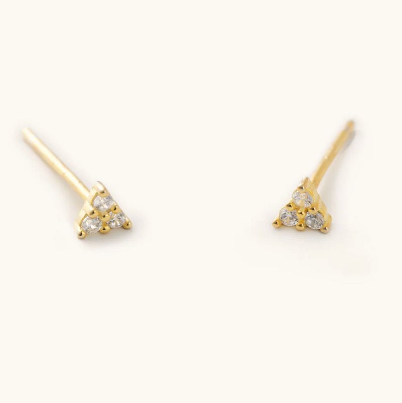triple gem micro stud