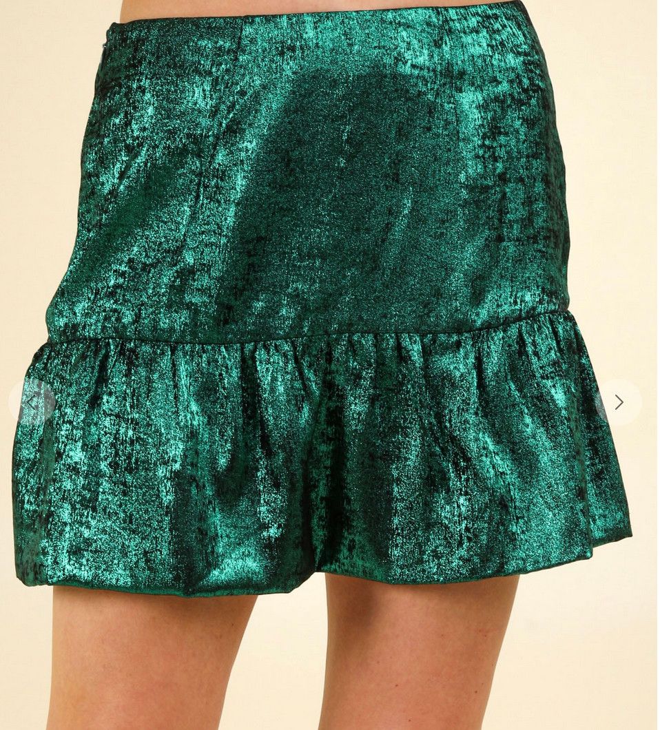 holly shimmer skirt