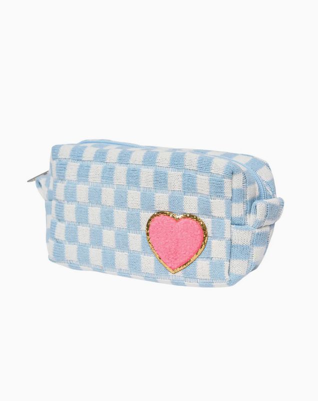 cosmetic bag w/ patch