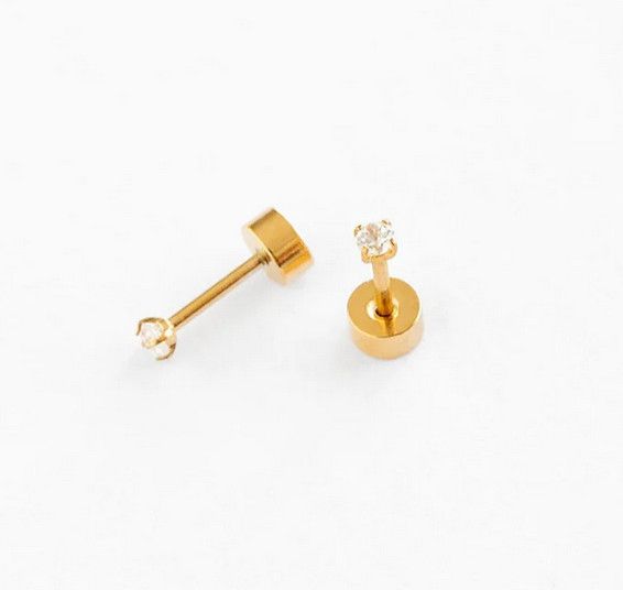 mini diamond studs