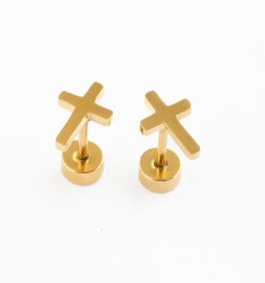 cross studs