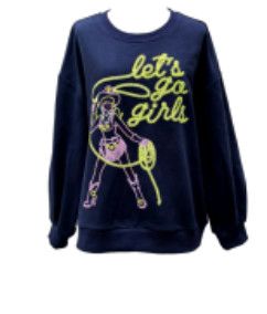 let&#39;s go girls sweatshirt