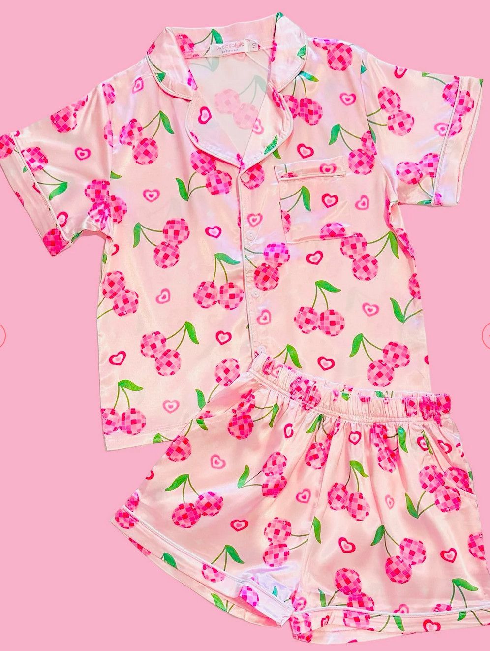 disco cherries loungewear