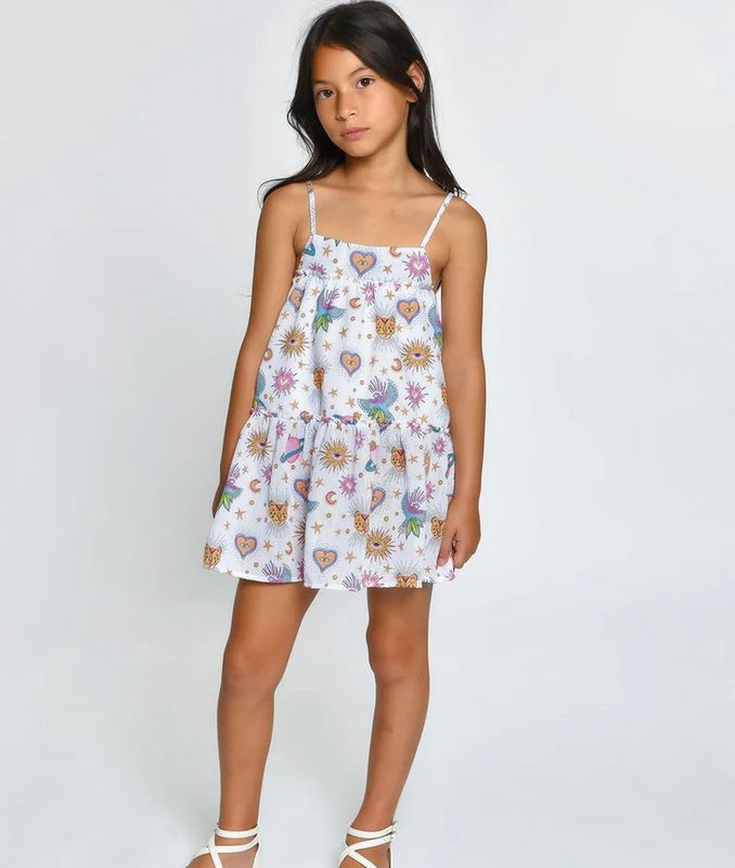 lou mini dress- moonlight