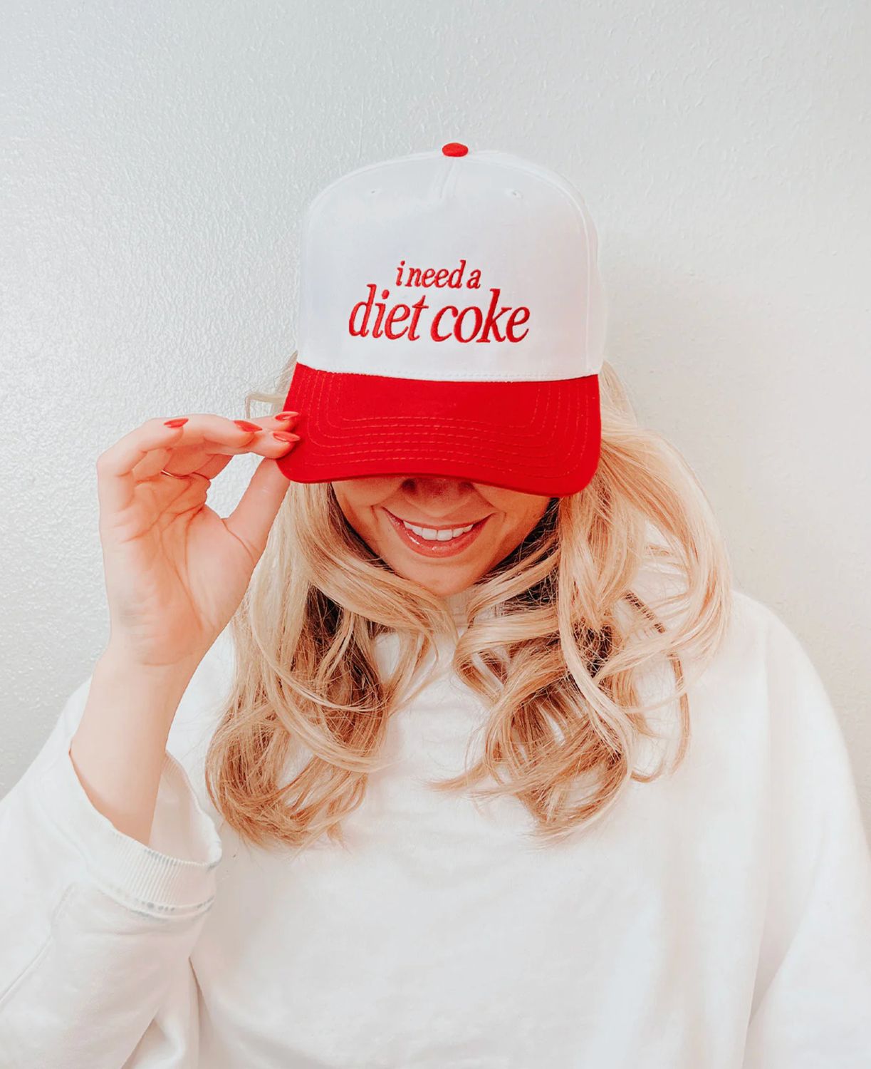 i need a diet coke trucker hat
