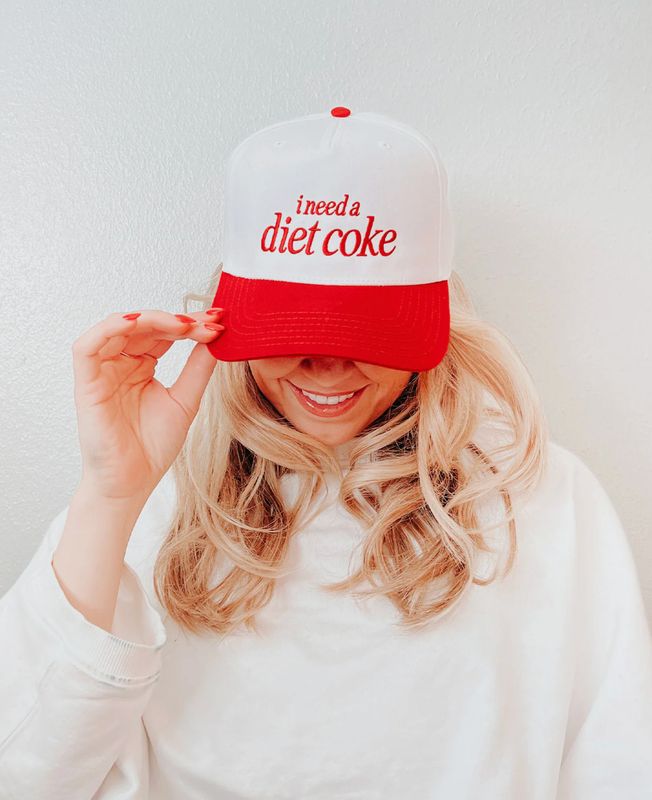 i need a diet coke trucker hat