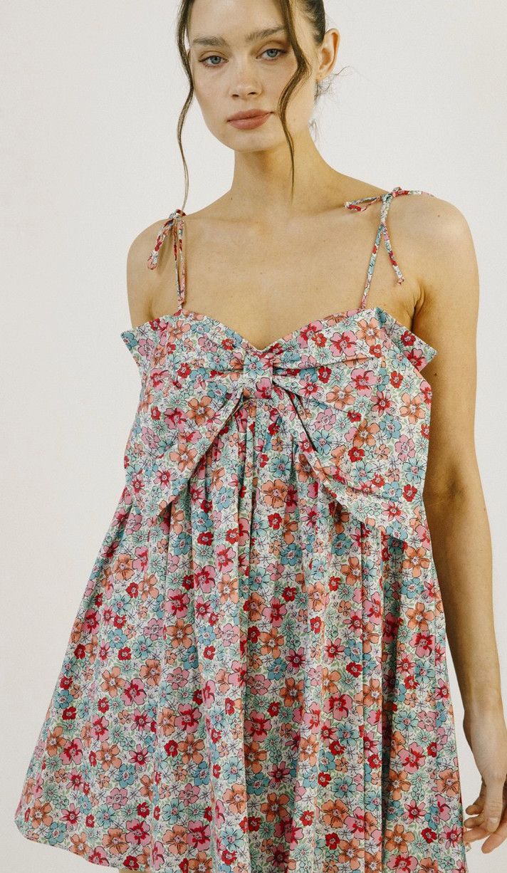 mary bow mini- cherry blossom