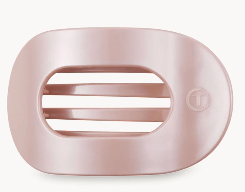 flat round hairclip- large