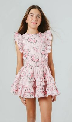 gustavia dress- pink