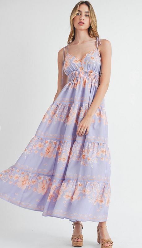 brooke floral maxi
