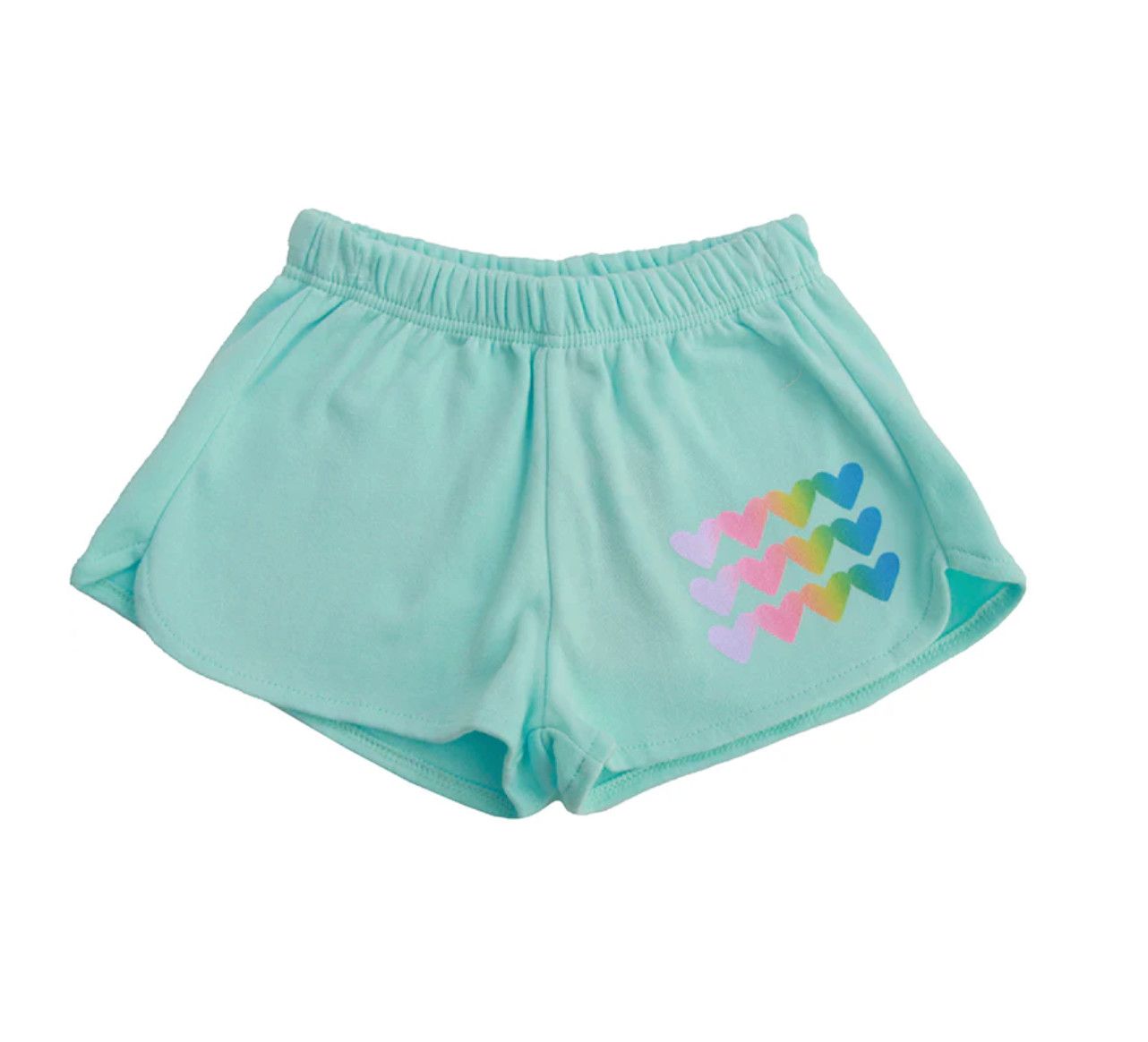 ombre hearts short