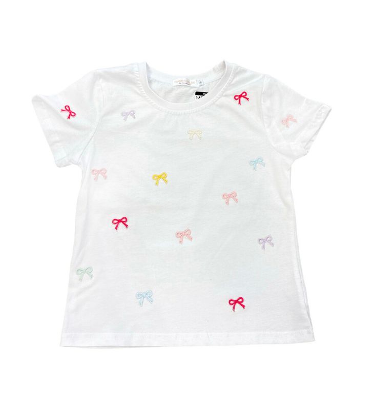 mini bows tee