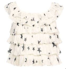 star ruffle top