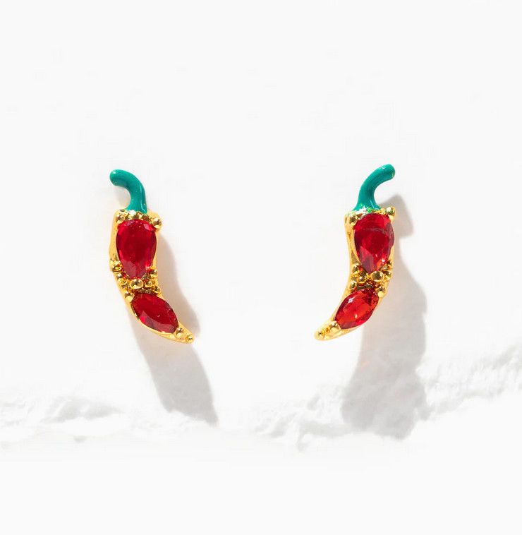 red hot chili pepper studs