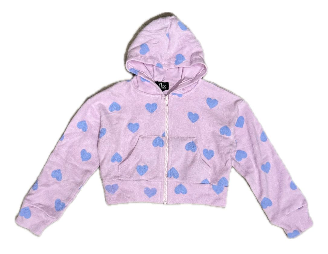 heart zip jacket