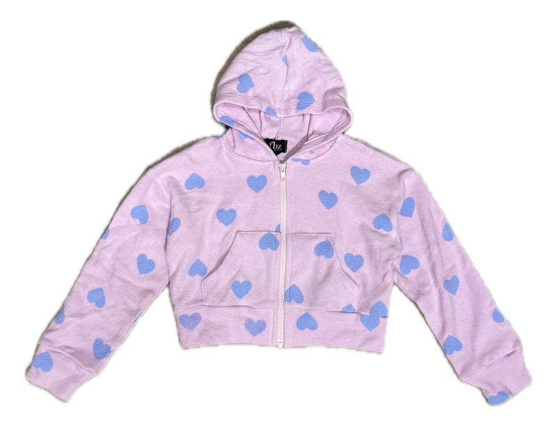 heart zip jacket