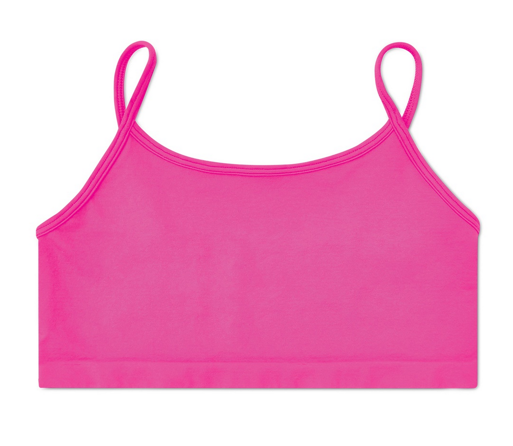 bralette, Color: pretty pink, Size: S/M (7-10)