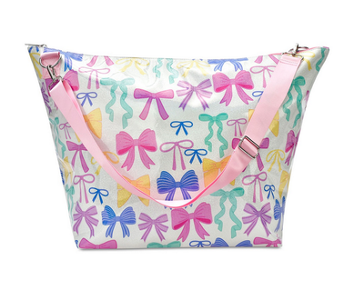 pretty bows weekender bag