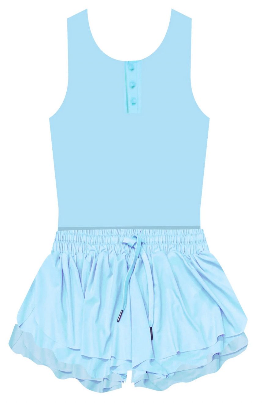 racerback dance romper