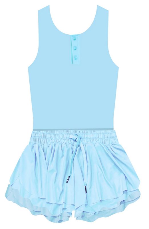 racerback dance romper