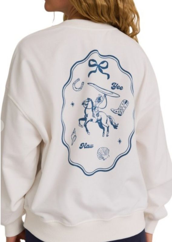 yeehaw crewneck sweatshirt
