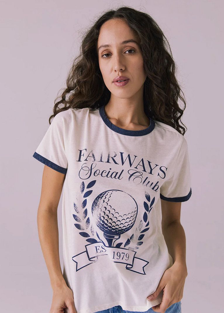 golf club ringer tshirt