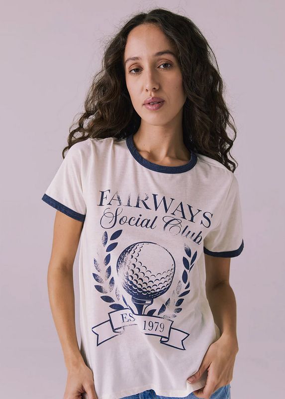 golf club ringer tshirt